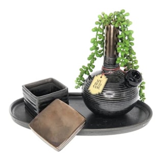 My Bud Vase - My Bud Vase | Deangelo Water Pipe w/ Storage Jar and Poker