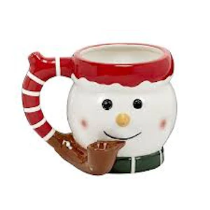 West Coast Gifts - Holiday Snowman Mug Pipe