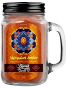 Moroccan Amber Mason Jar - 12 oz