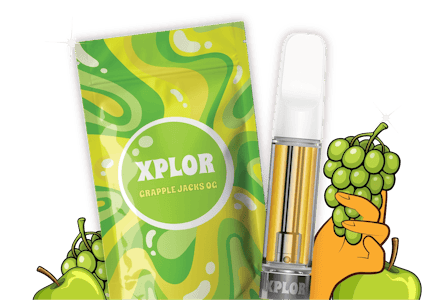 XPLOR - XPLOR Grapple Jacks OG 1g Prefilled Vape Cartridge