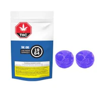 CBG:THC Blue Raspberry Gummies