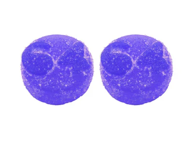 1964 - 1964 CBG:THC BLUE RASPBERRY GUMMIES - 8.4