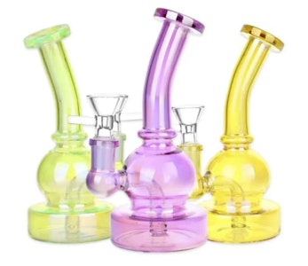 .A. GLASS - Bong Small 0-20 - 6.5" Mini Epiphany Water Pipe