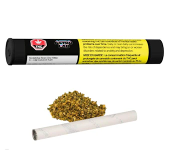 Astrolab - One Hitter 2g Live Rosin Infused Milled Flower Guavacot Kush Astrolab
