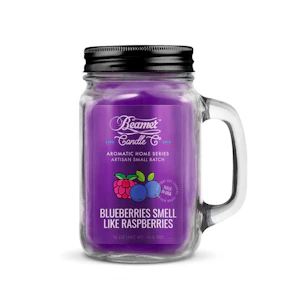 West Coast Gifts - Beamer Candle Co - Blueberries Smells Like Raspberries