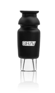GRAV - Grav | Silicone-Capped Glass Crutch | Black