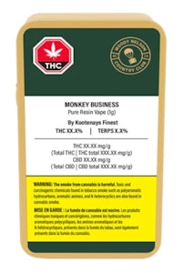 Woody Nelson - COUNTRY CLUB VAPE (MONKEY BUSINESS) CARTRIDGE LTO - 1