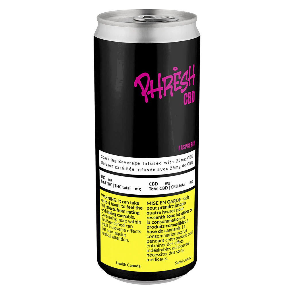 PHRESH - CBD Raspberry 355mL Main Image