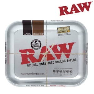 RAW - Raw Steel Rolling Tray Large