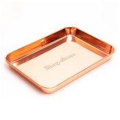 Blazy Susan Stainless Steel Rolling Tray - Rose Gold