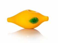 Glass Lemon Hand Pipe