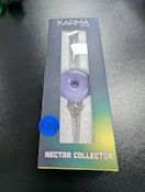 KARMA GLASS -  Nectar Collector Doughnut (Purple)
