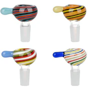 Retro Candy Stripped 14mm Bowl