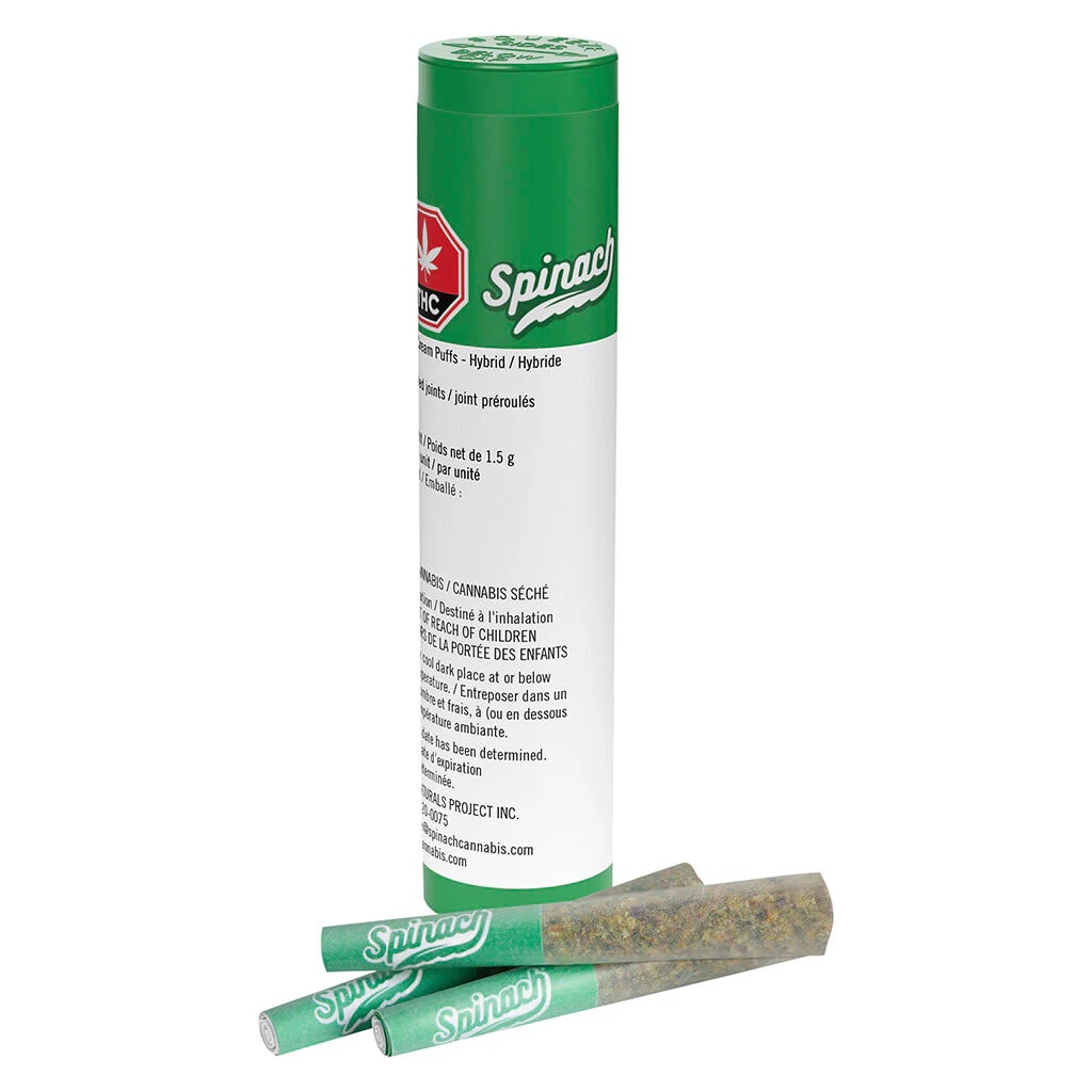 Spinach | Frosted Cream Puffs | 3x0.5g Pre-rolls