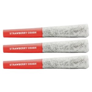 Claybourne - Flyers Frosted Infused Strawberry Cough Pre-Rolls 3x0.5g