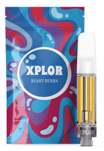 XPLOR - XPLOR Beast Berry 1g Prefilled Vape Cartridge