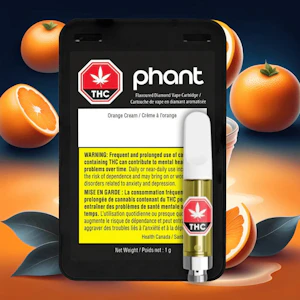 Phant - Phant Orange Cream Liquid Diamond 1g Prefilled Vape Cartridge