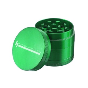 Infyniti - 2.5" 4-Piece Zinc Grinder by Infyniti | Green