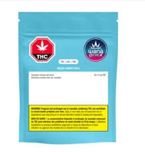 Wana QUICK - WANA QUICK- RELIEF CHERRY COLA THC:CBC:CBG CHEWS - 9