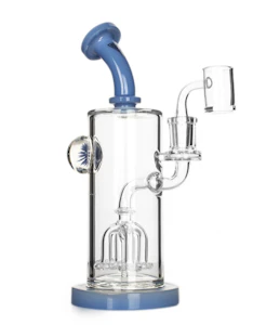 Red Eye Glass - 9" MOCHI CONCENTRATE RIG - PERIWINKLE