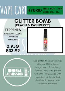 General Admission - GA - GLITTER BOMB CART