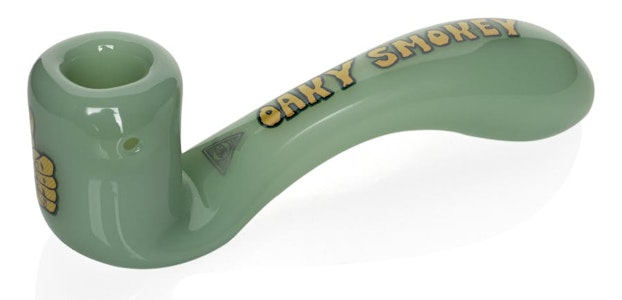 Red Eye Glass - RED EYE GLASS - 5.5" OAKY SMOKEY SHERLOCK HAND PIPE