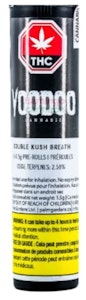 VOODOO CANNABIS - Double Kush Breath 10 x 0.5g Pre-Rolls - Voodoo Cannabis