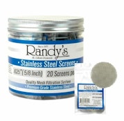 Randy's | Stainless Steel Screens | 20 pack