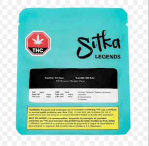 Sitka Legends - Sherb Cookies 14g Dried Flower - Sitka Legends