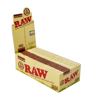 Smoke Arsenal - RAW Organic Hemp Single Wide Papers
