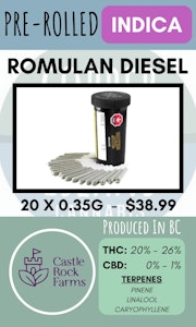 Bonus Bud - BONUS BUD - 20PK ROMULAN DIESEL PRS