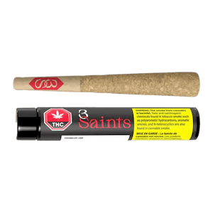 3SAINTS - Crumbled Lime 1 x 0.6g Hash Infused Pre-Roll