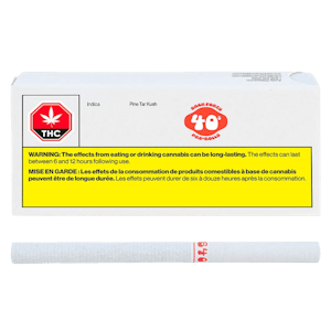 BACK FORTY - Pine Tar Kush 10 x 0.35g Pre-Rolls