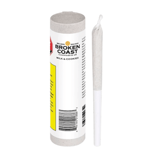 BROKEN COAST - Milk & Cookies 3 x 0.5g Pre-Rolls