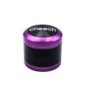 SMOKE ARSENAL - CHEECH 53mm 4pc Medium Grinder (Purp/Black)