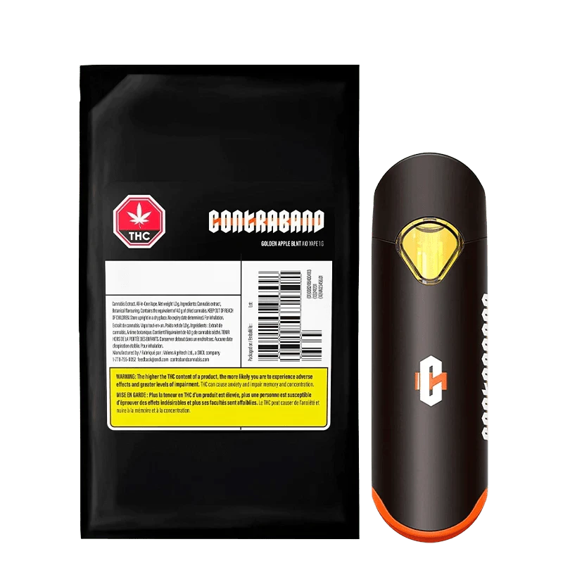 CONTRABAND - Contraband Golden Apple BLNT 1g Disposable Vape Pen Main Image