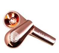 Maze - Rose Gold Magnetic Slider Pipe 4"