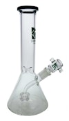 10" Beaker w/ Fixed Downstem, Showerhead Perk