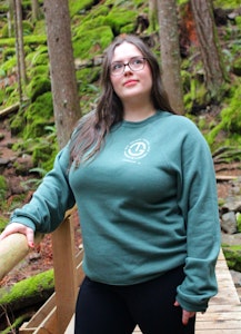 Trugreen - X-SMALL | Trugreen Unisex Crewneck Sweater | Heather Forest