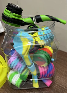 Accessories - Miscellaneous Brands - 142 Silicone Pipe Cigar Style w/Screen