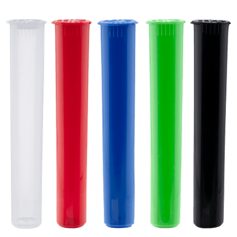 Assorted Smell Proof Coloured Doobie Tubes - Canadian Distributors