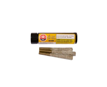 CASTLE ROCK FARMS - Gold Drops 3 x 0.5g Infused Pre-Rolls