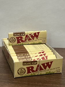 RAW - Raw Rolling Paper - Organic 1 1/4