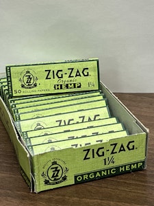 Zig Zag - Zig Zag Hemp (Organic/Green) 1 1/4 Paper