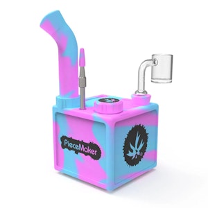 Piece Maker - Piece Maker | Kube Silicone Square Dab Rig | Kotton Kandy