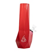 BRNT | Hexagon Ceramic Water Pipe | Red