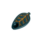 Oak and Earth| Leaf Pipe | Wave Blue