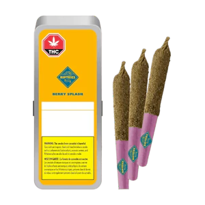 RIPTIDES - Berry Splash 3 x 0.4g Infused Pre-Rolls