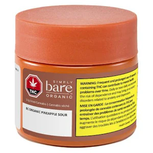 SIMPLY BARE - BC Organic Pineapple Sour 7g Dried Flower