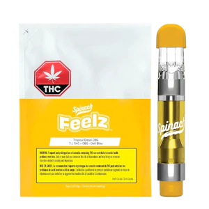 SPINACH FEELZ - SPINACH FEELZ Tropical Diesel CBG 1.0 g Prefilled Vape Cartridge